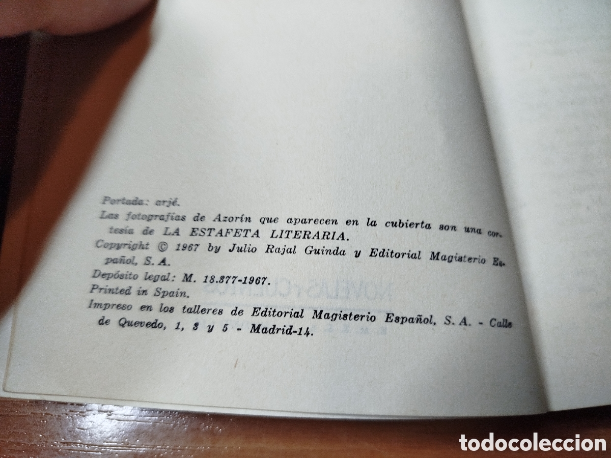Libros de segunda mano: Memorias inmemoriales. Azor&iacute;n. - Foto 3