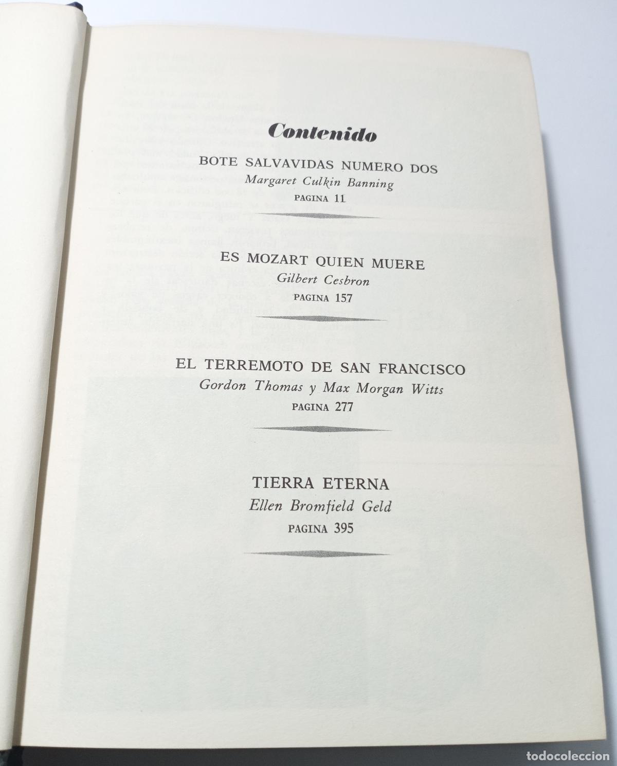 Libros de segunda mano: Biblioteca de selecciones. Libros escogidos. Bote salvavidas numero dos/Es Mozart quien muere/El ter