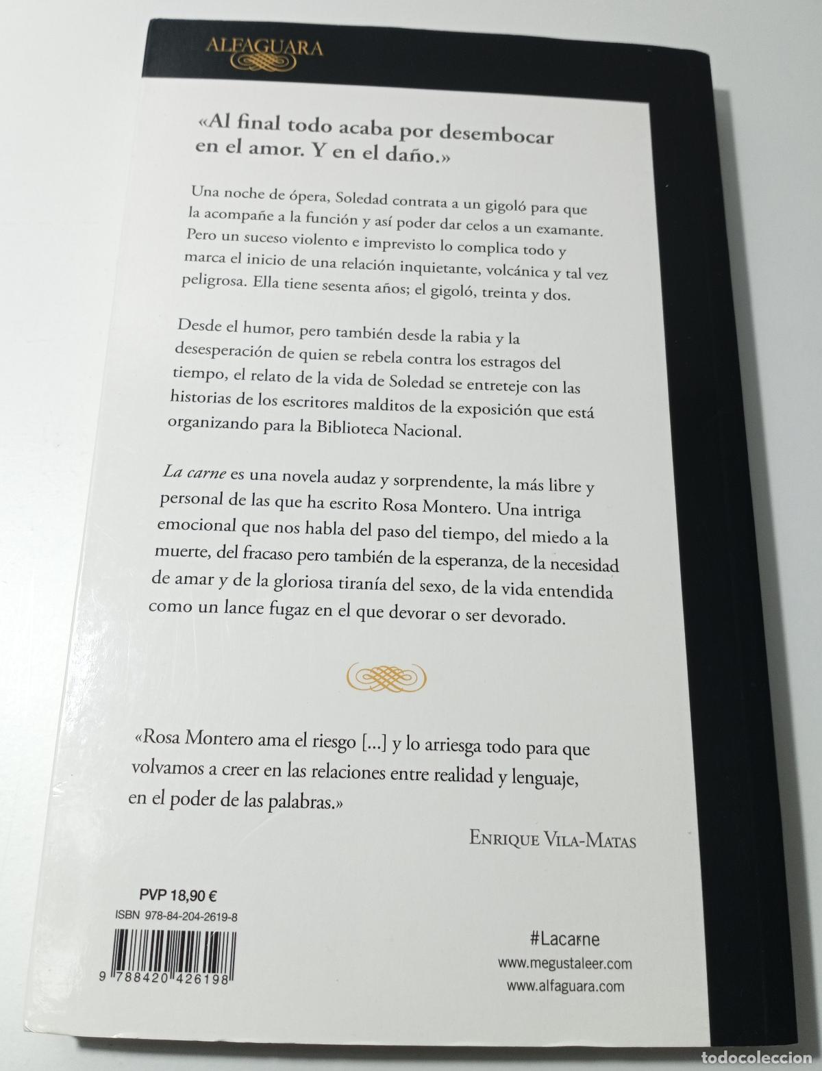 Libros de segunda mano: La carne - Montero, Rosa - Foto 3