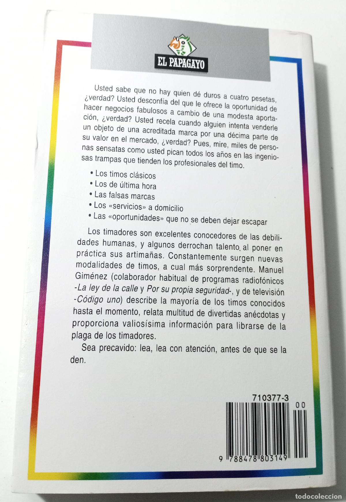 Libros de segunda mano: Antologia del timo - Gimenez, Manuel - Foto 4