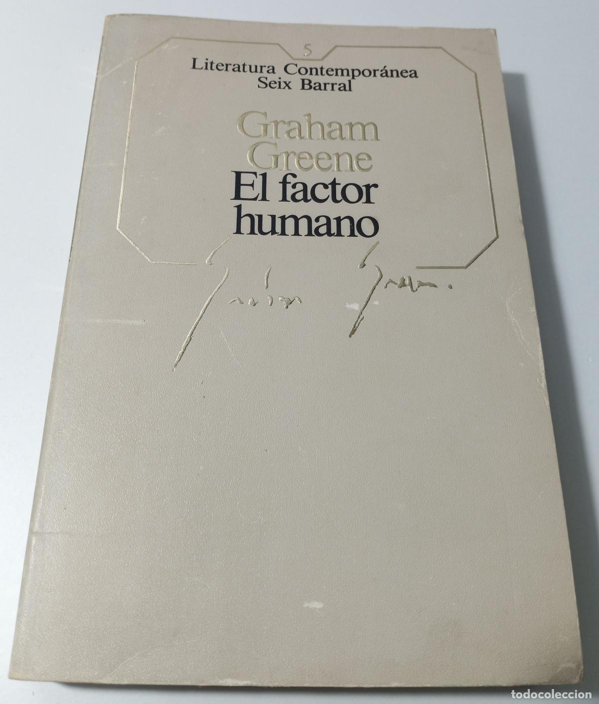 Libros de segunda mano: El factor humano - Greene, Graham - Foto 1