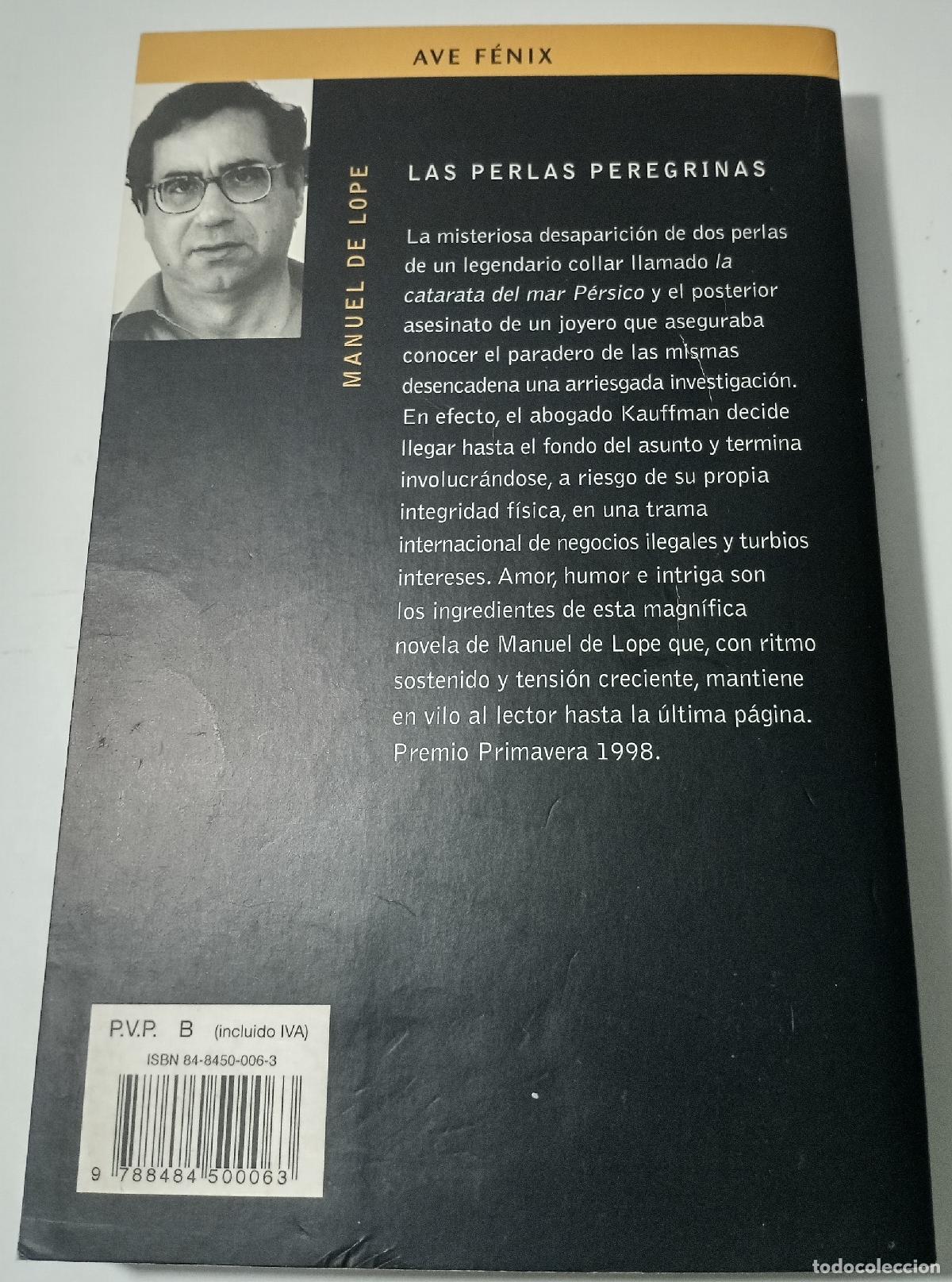 Libros de segunda mano: Las perlas peregrinas - de Lope, Manuel - Foto 3