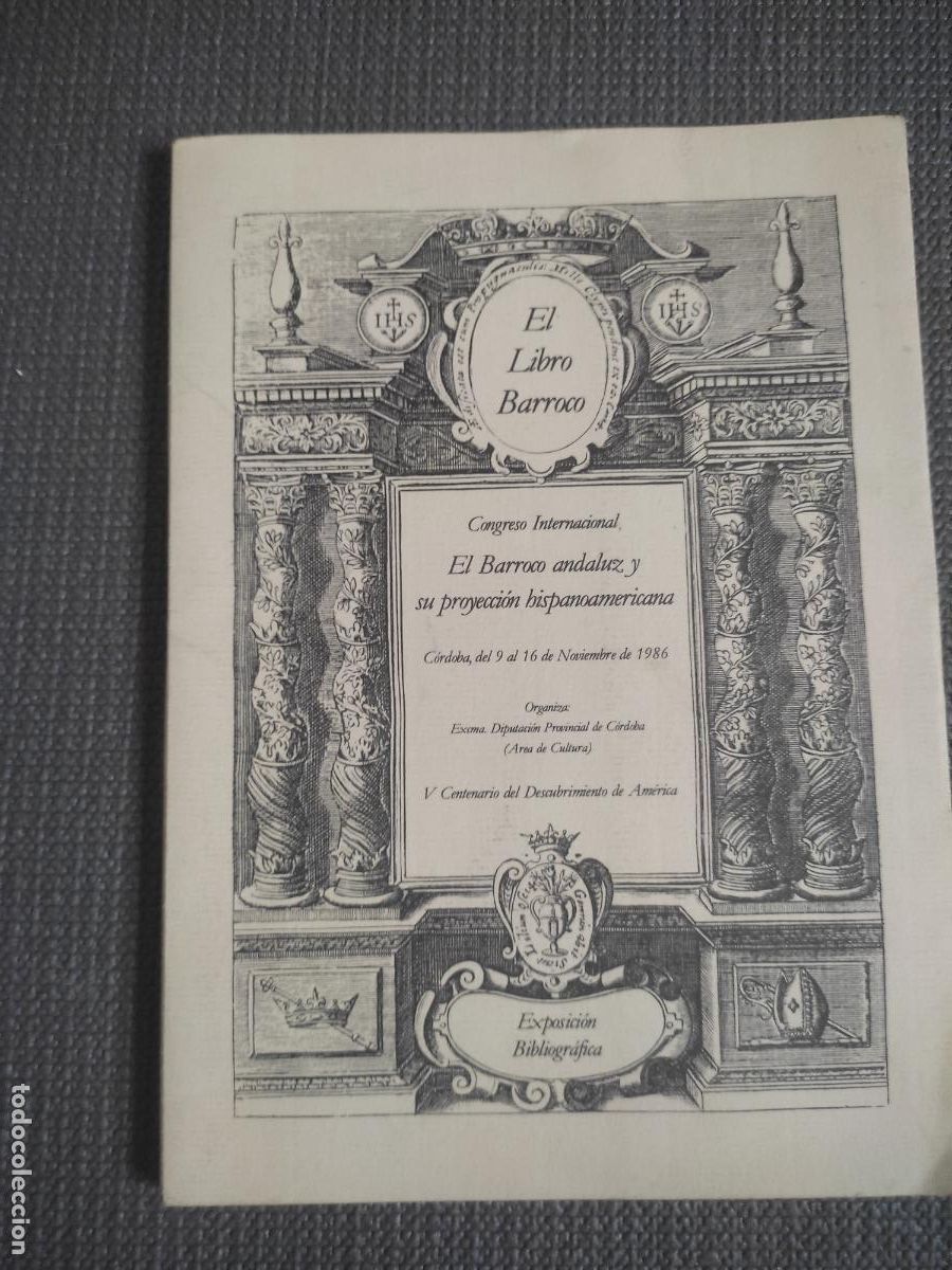 Libros de segunda mano: El libro barroco, El barroco andaluz y su proyecci&oacute;n hispanoamericana, VVAA