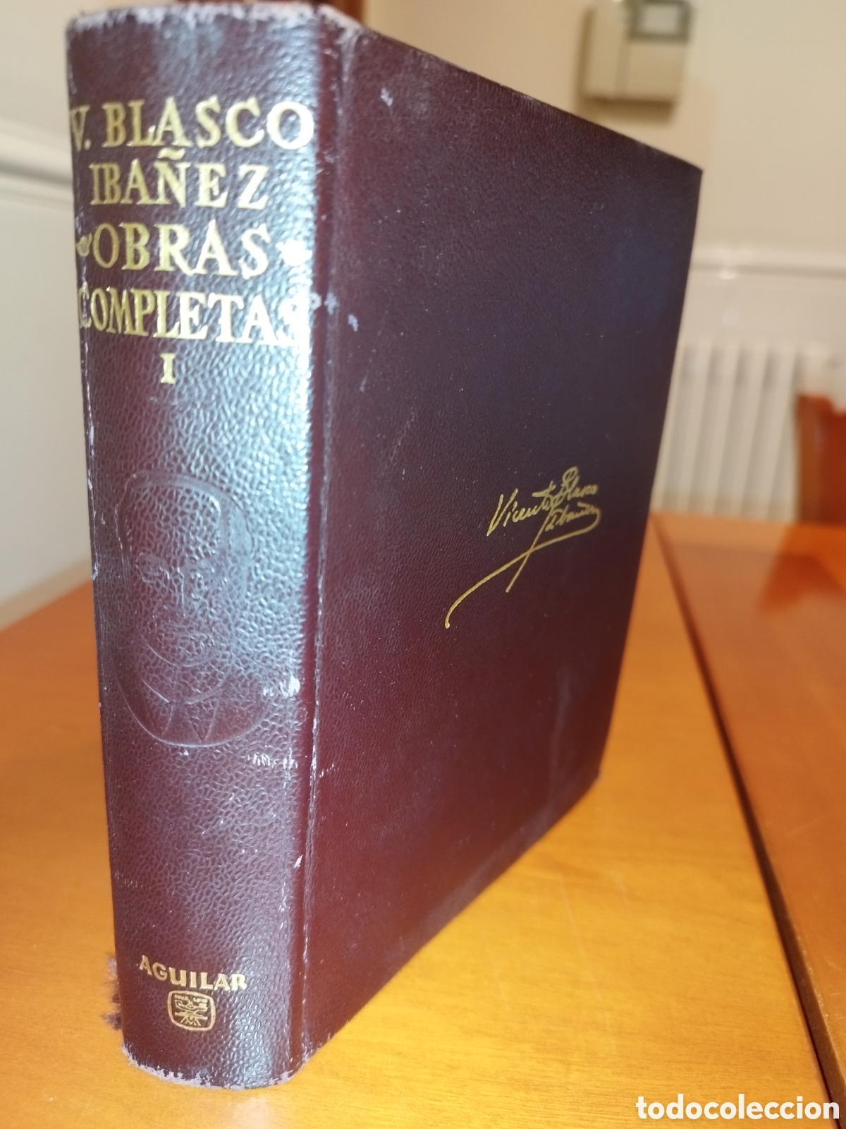 Libri di seconda mano: VICENTE BLASCO IBA&Ntilde;EZ. OBRAS COMPLETAS TOMO I. ED. AGUILAR, 1961.