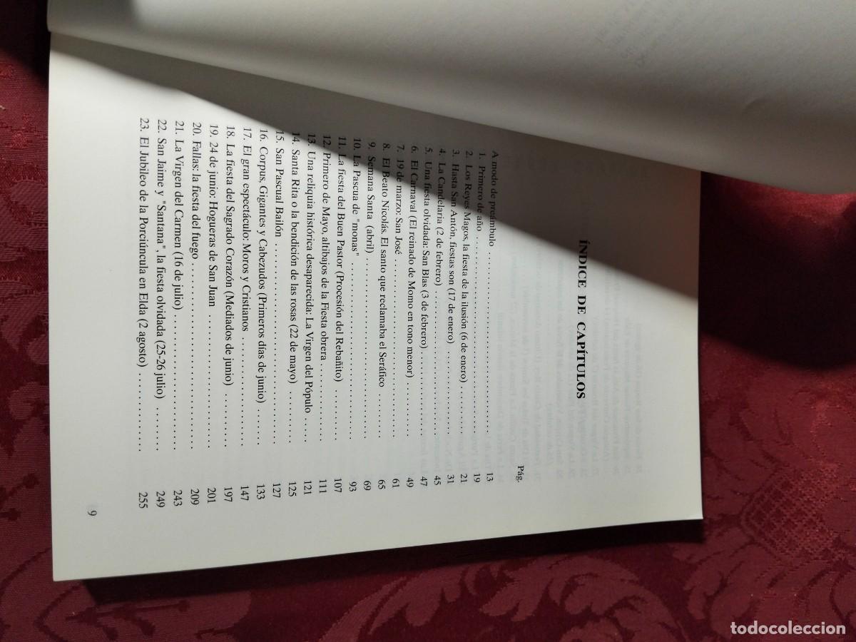 Libros de segunda mano: Libro las fiestas de elda - Foto 2