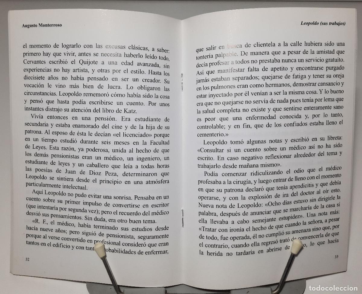 Libros de segunda mano: La exportacion de cerebros - Monterroso, Augusto - Foto 2