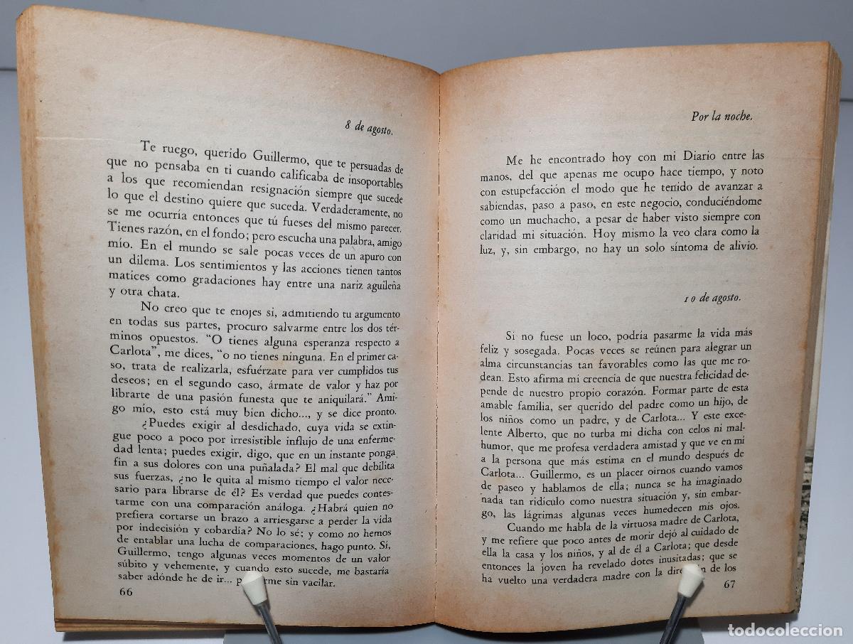 Libros de segunda mano: Werther - Goethe - Foto 2