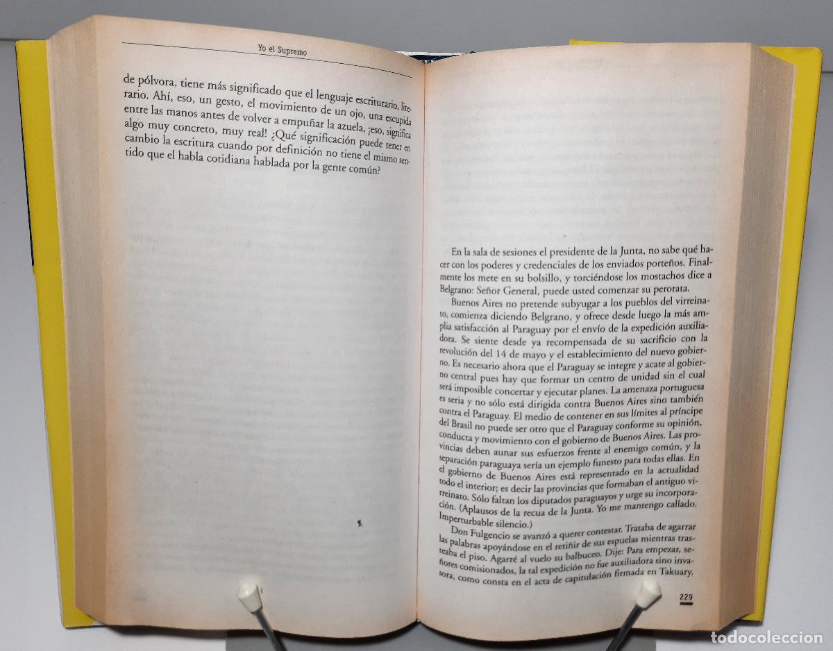 Libros de segunda mano: Yo el supremo - Roa Bastos, Augusto - Foto 3