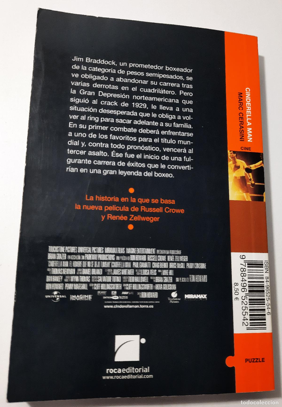 Libros de segunda mano: Cinderella Man - Cerasini, Marc - Foto 2