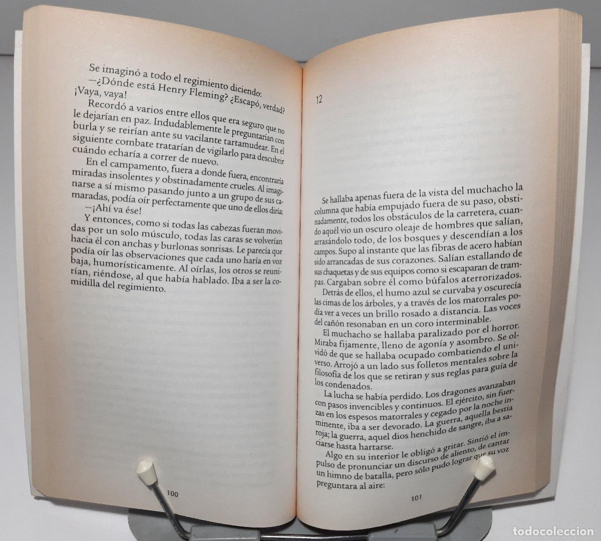 Libros de segunda mano: El rojo emblema del valor - Crane, Stephen - Foto 4