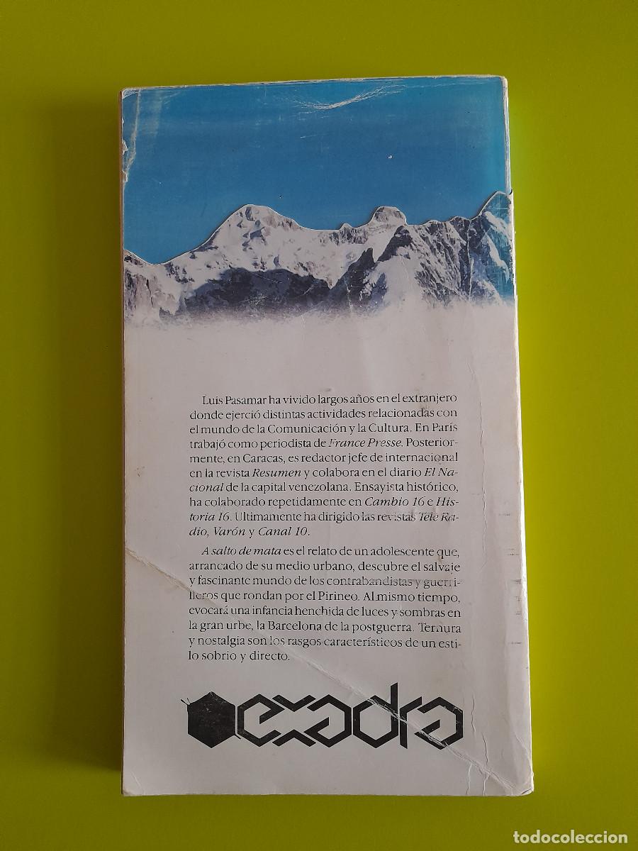 Libros de segunda mano: A salto de mata &ndash; Luis Basamar - Foto 2