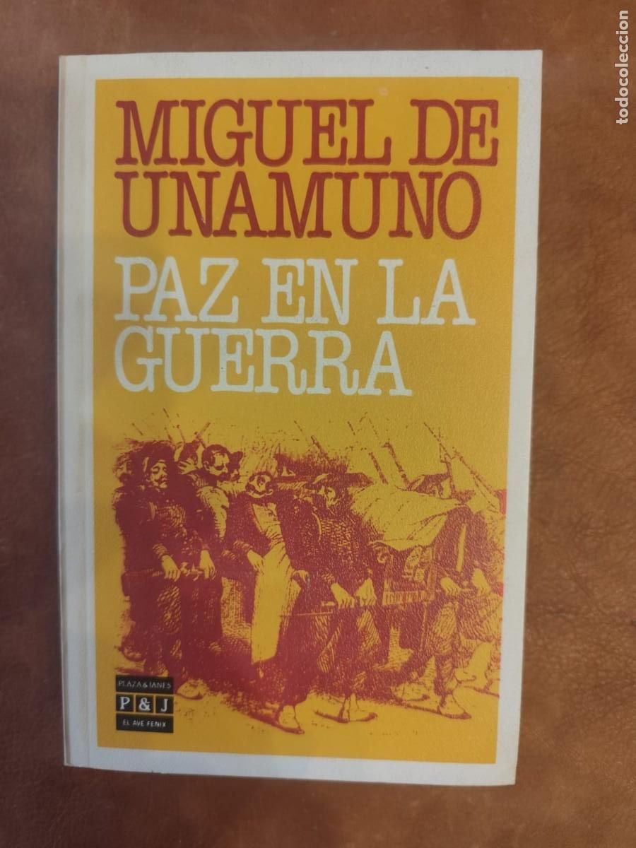 Libros de segunda mano: Miguel de Unamuno. PAZ EN LA GUERRA.