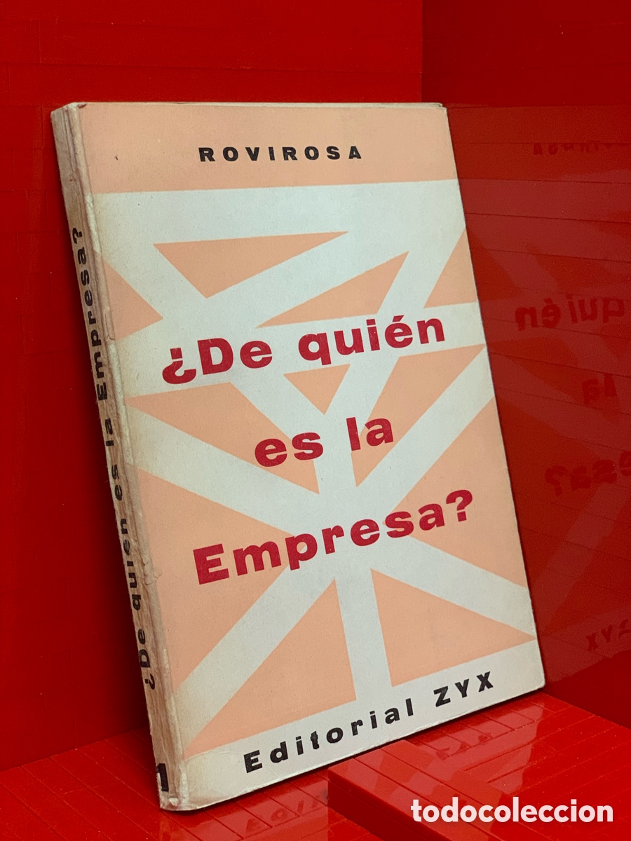 Libros de segunda mano: &iquest;DE QUI&Eacute;N ES LA EMPRESA ?&middot;&middot;&middot;ROVIROSA