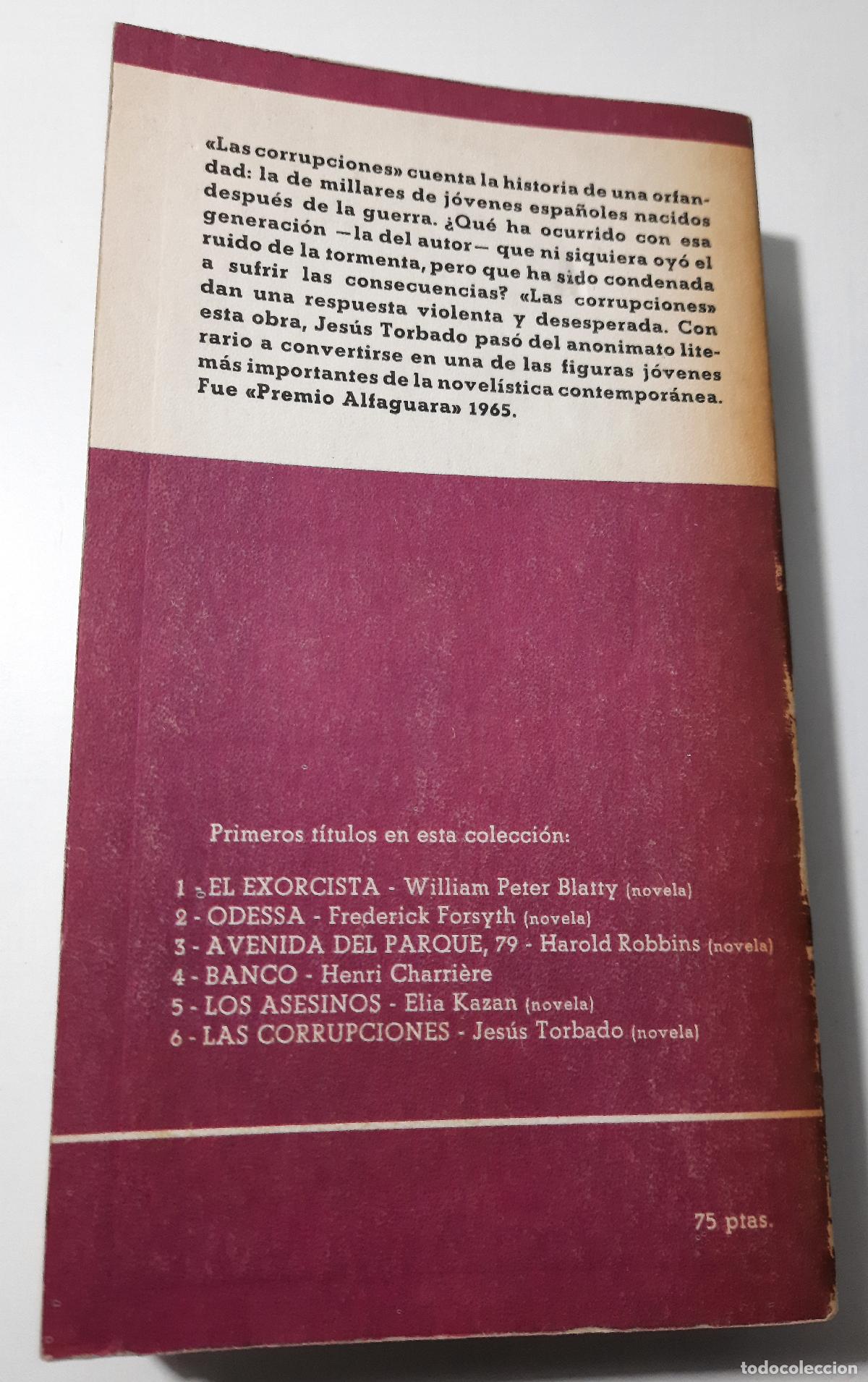Libros de segunda mano: Las corrupciones - Torbado, Jesus - Foto 4