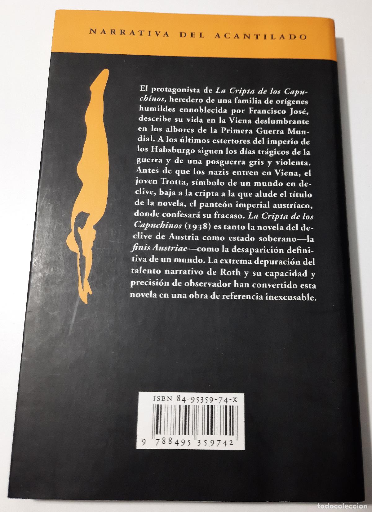 Libros de segunda mano: La cripta de los capuchinos - Roth, Joseph - Foto 2