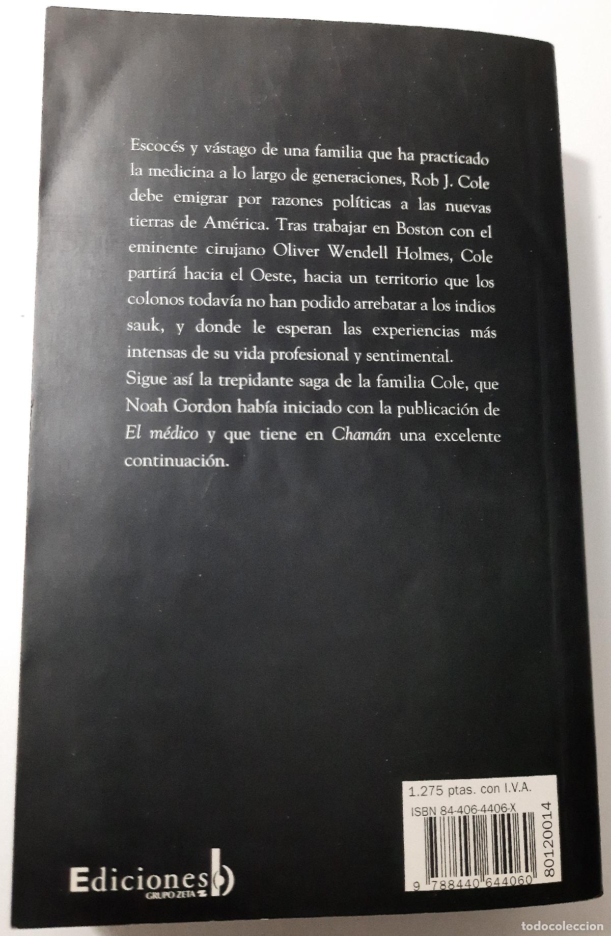 Libros de segunda mano: Chaman - Gordon, Noah - Foto 3