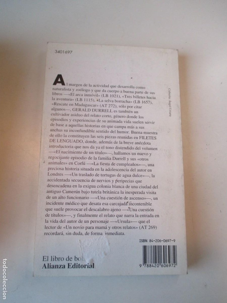 Libros de segunda mano: GERALD DURRELL Filetes de lenguado W37113 - Foto 2
