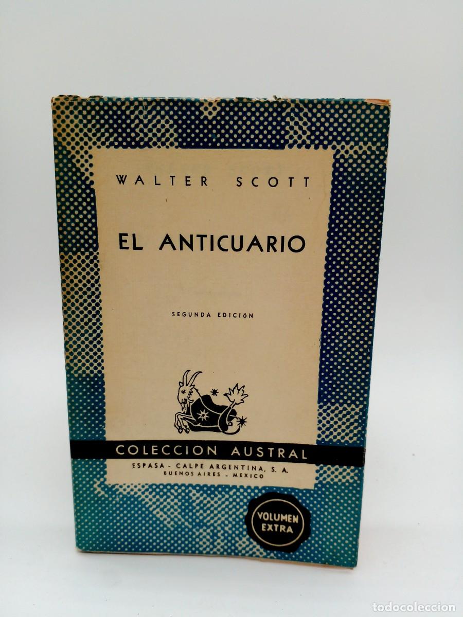 Libros de segunda mano: Walter Scott &ndash; El anticuario 1958 - Foto 1