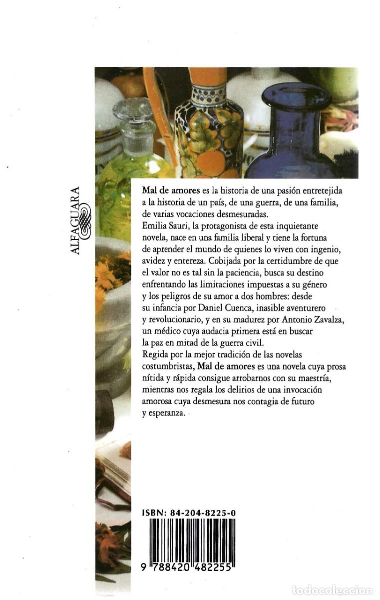 Libros de segunda mano: MAL DE AMORES &Aacute;NGELES MASTRETTA - Foto 2