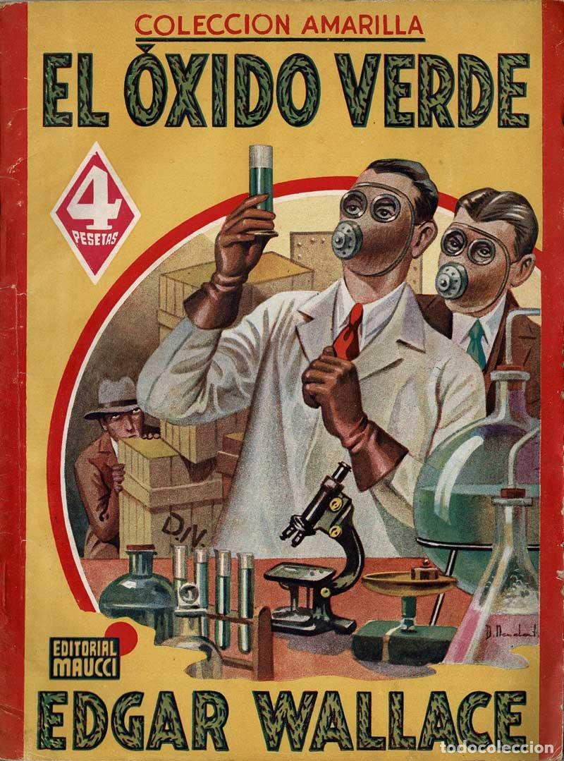 Libros de segunda mano: El &oacute;xido verde - Edgar Wallace - Foto 1