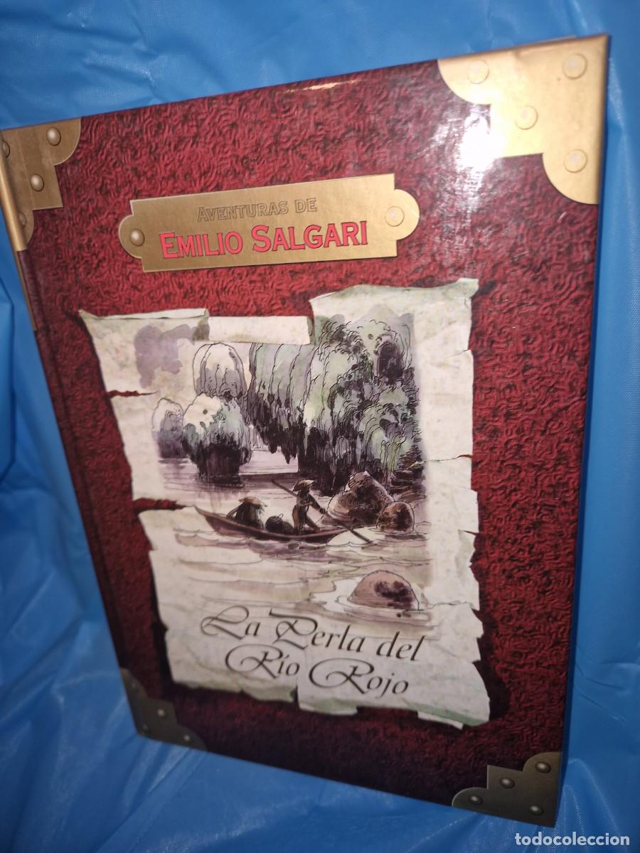 Libros de segunda mano: La Perla del R&iacute;o Rojo. Emilio Salgari - Foto 1