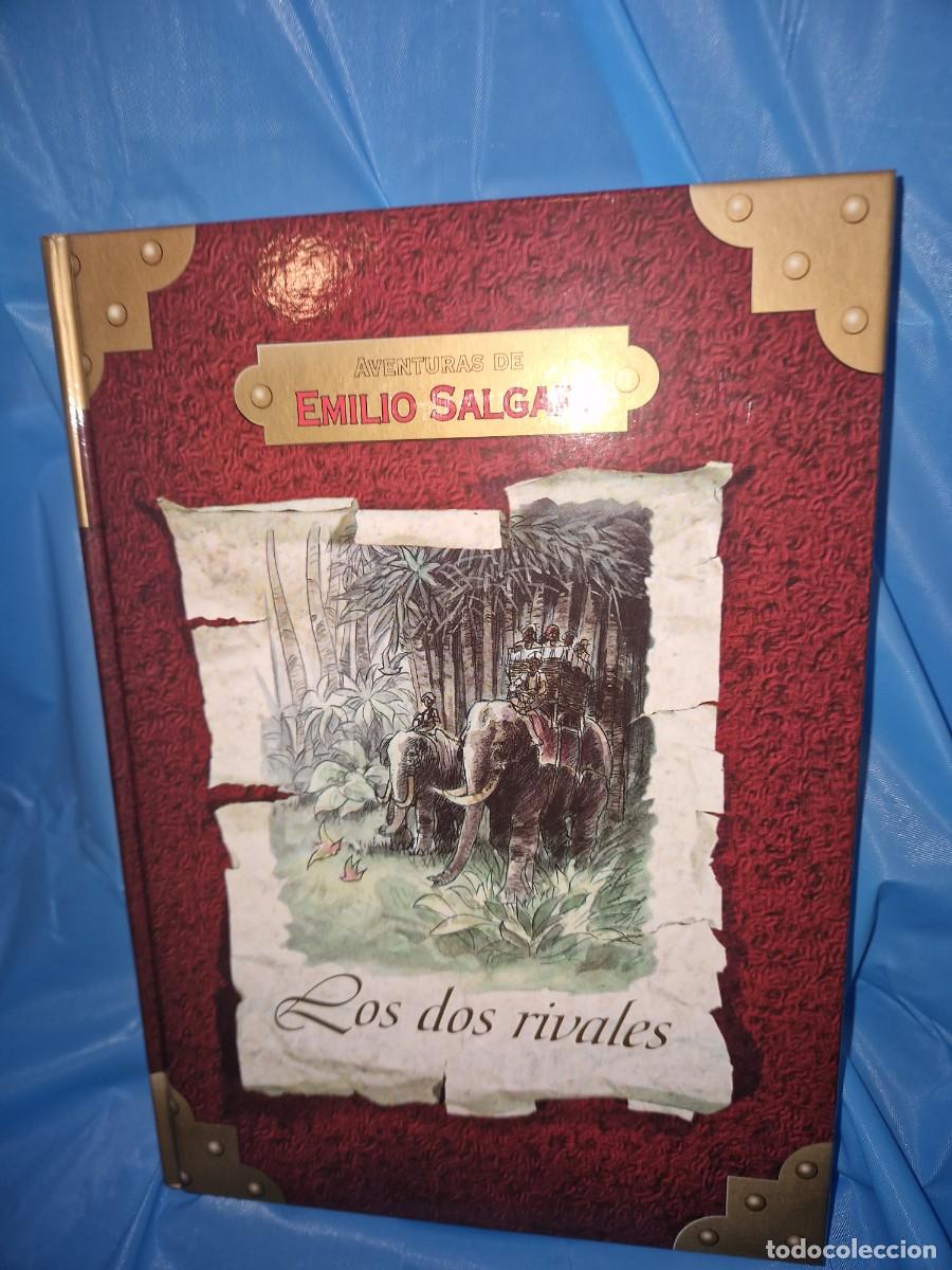 Libros de segunda mano: Los dos rivales DE Emilio Salgari - Foto 1