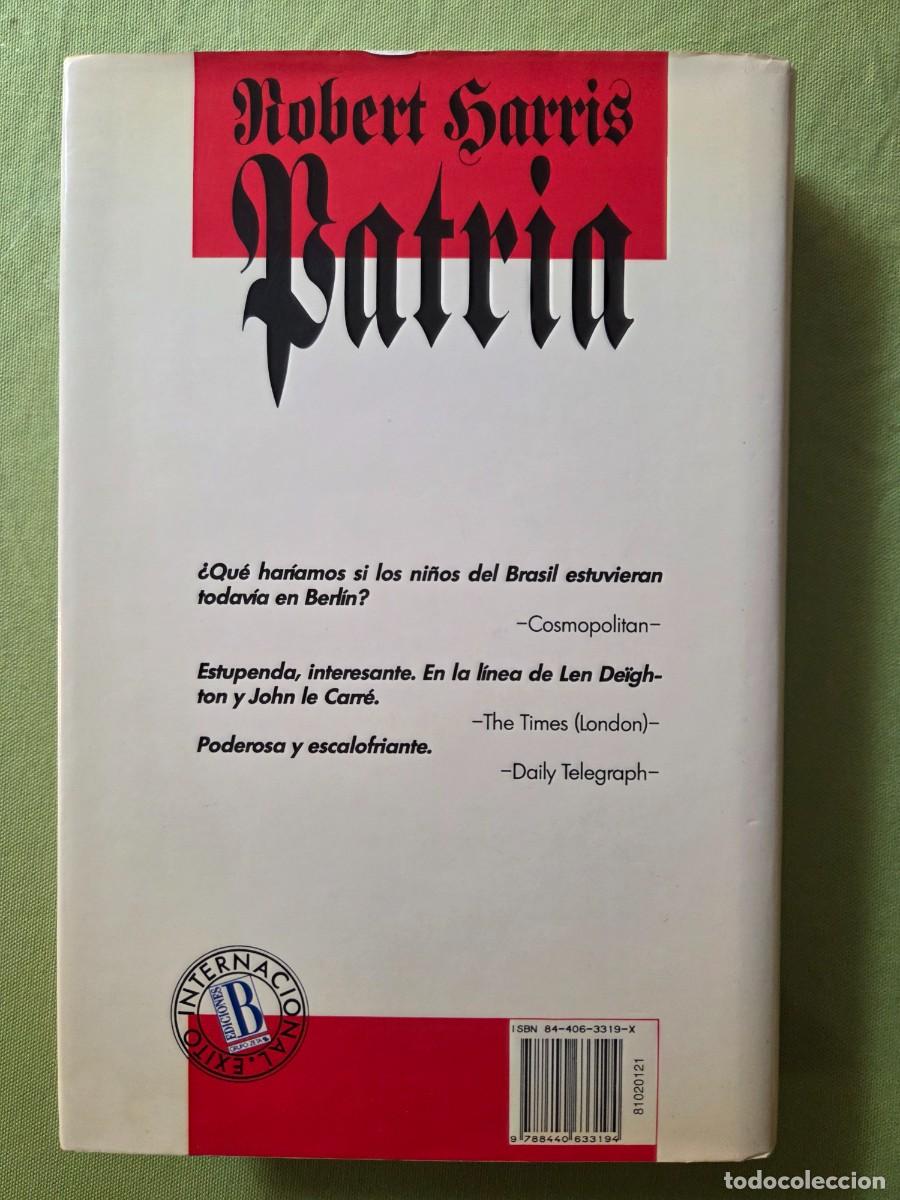 Libros de segunda mano: Patria: Harris, Robert. - Foto 2