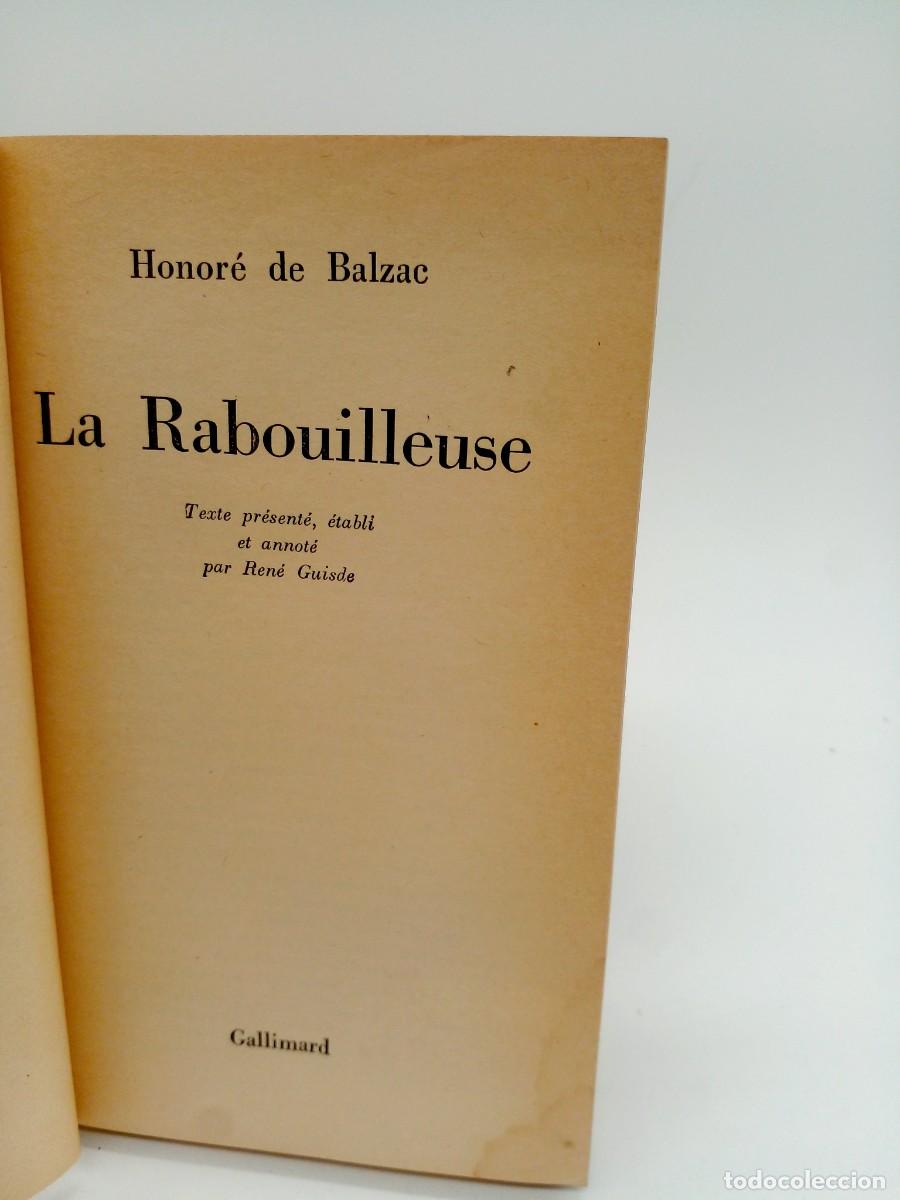 Libros de segunda mano: Honor&eacute; de Balzac &ndash; La Rabouilleuse &ndash; 1972 - Foto 3