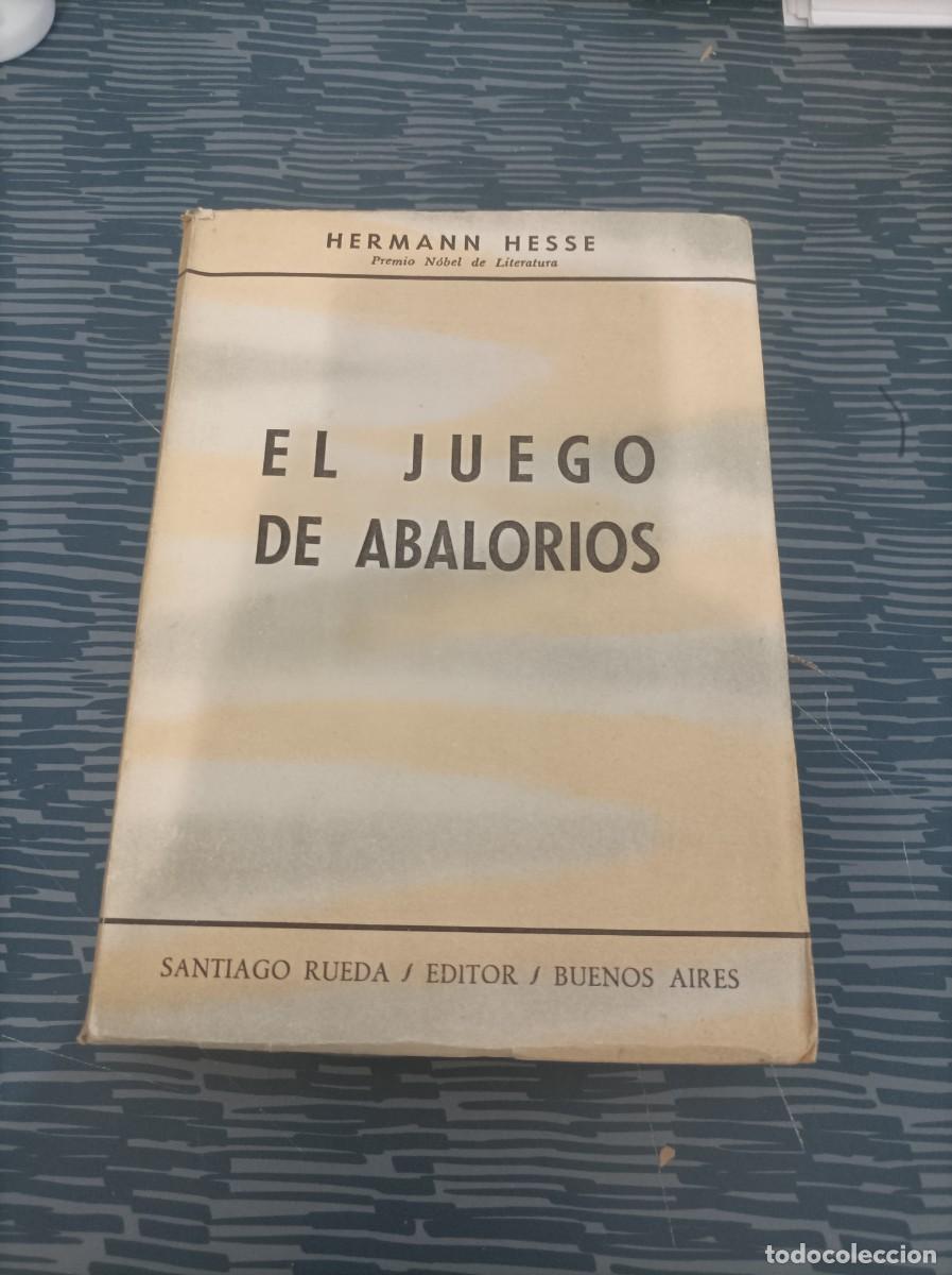 Second hand books: EL JUEGO DE ABALORIOS,HERMANN HESSE, SANTIAGO RUEDA EDITOR,1952,512 P&Aacute;G.