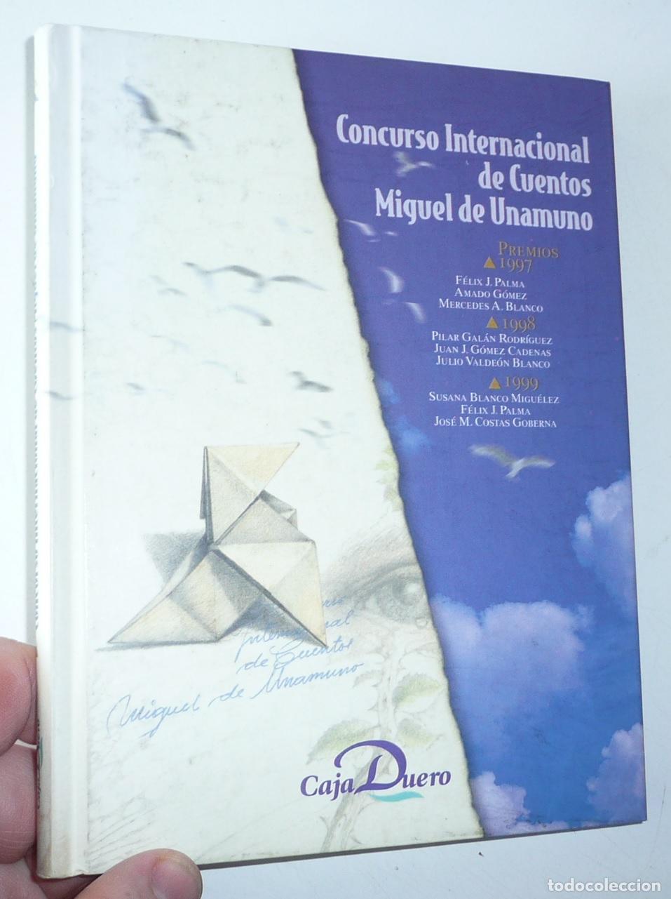 Libros de segunda mano: Concurso Internacional de Cuentos Miguel de Unamuno - VV.AA. (Caja Duero) Premios 1997, 1998, 1999