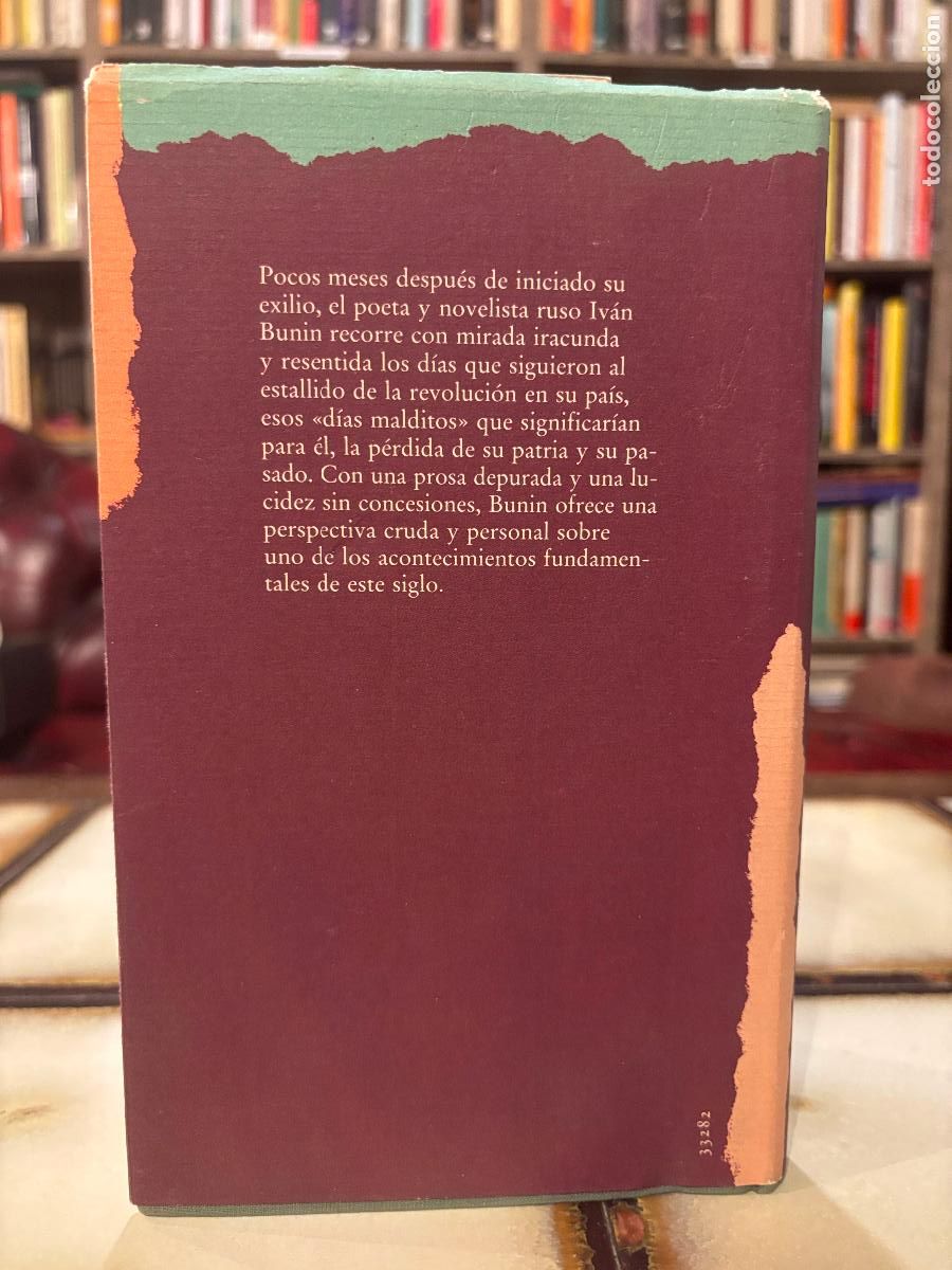 Libros de segunda mano: D&iacute;as malditos. Iv&aacute;n Bunin. - Foto 2