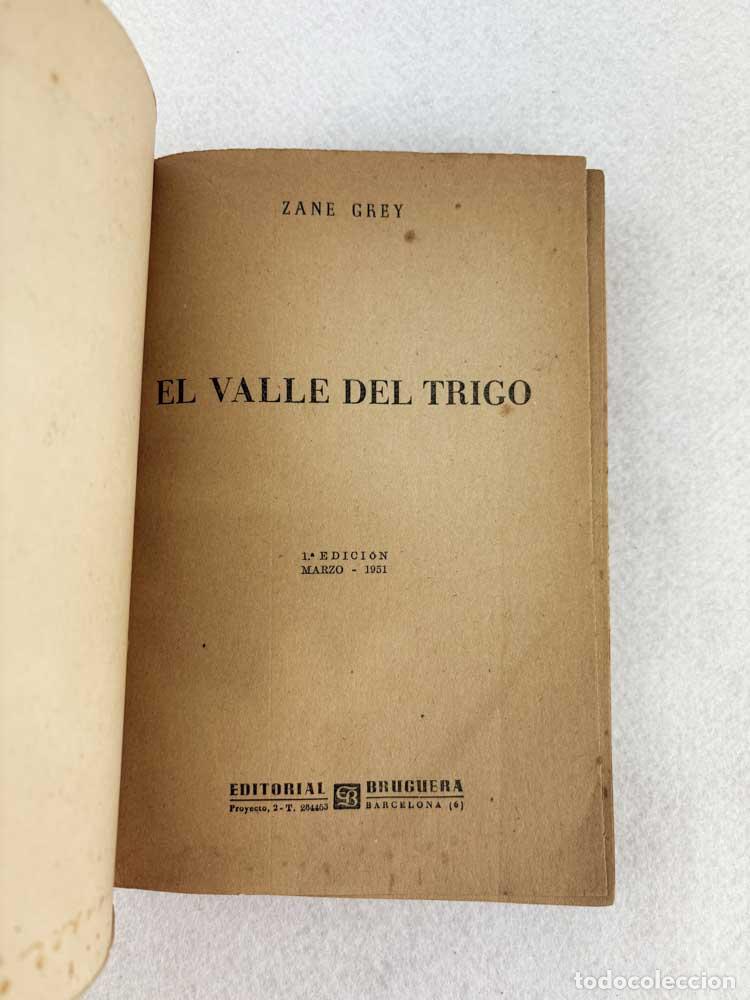 Libros de segunda mano: El valle del trigo - Zane Grey - Foto 3