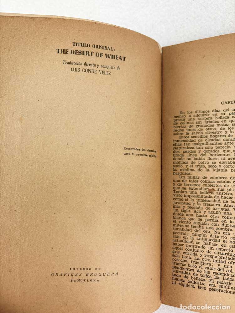 Libros de segunda mano: El valle del trigo - Zane Grey - Foto 4
