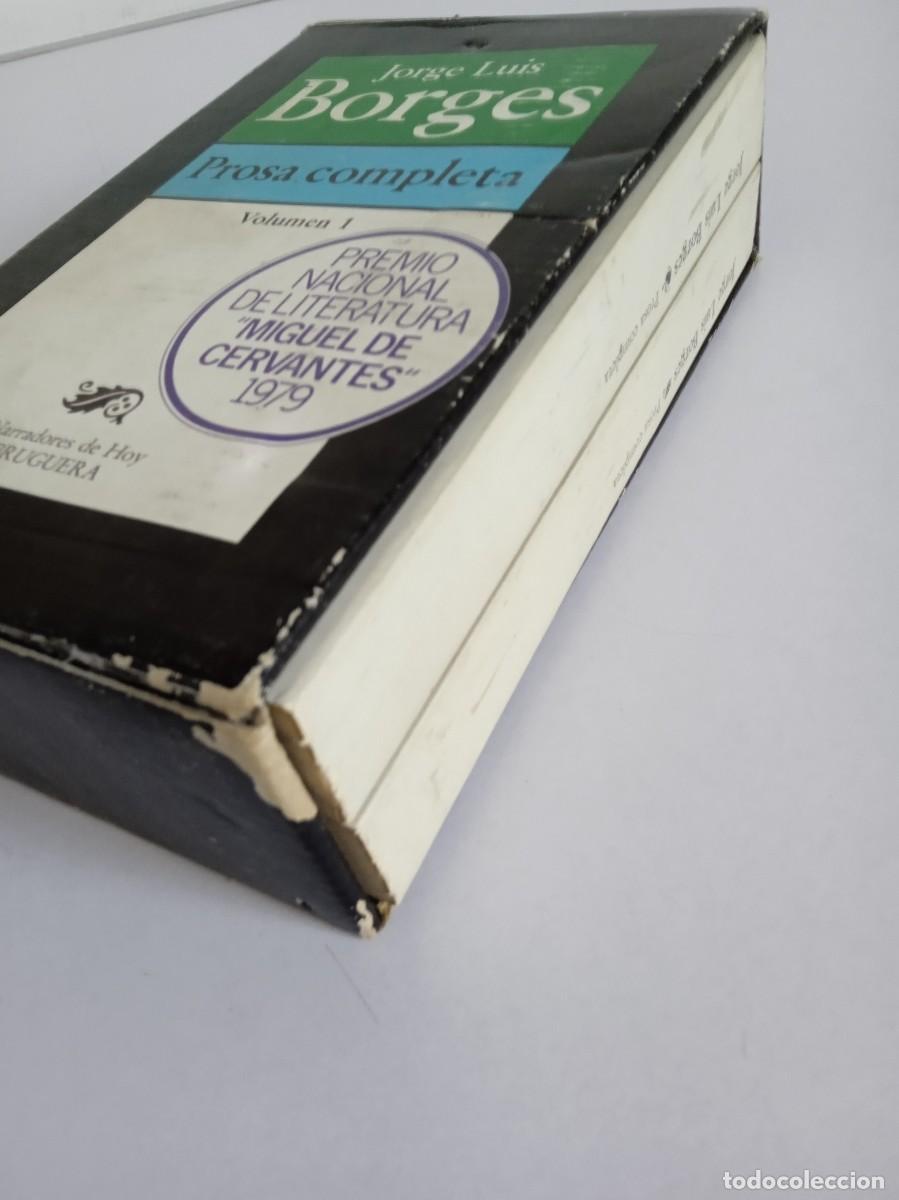 Libros de segunda mano: JORGE LU&Iacute;S BORGES Prosa Completa - Foto 4
