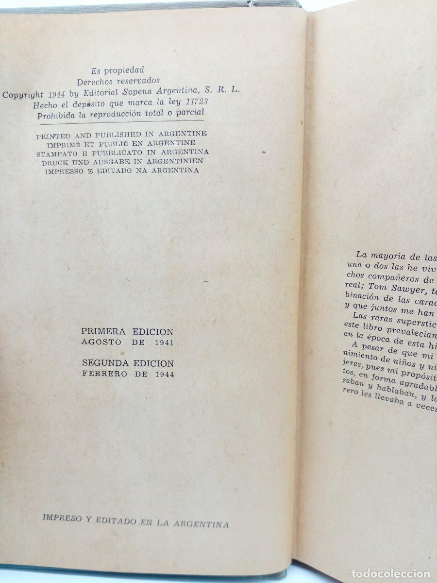 Libros de segunda mano: Aventuras de Tom Sawyer - Foto 3