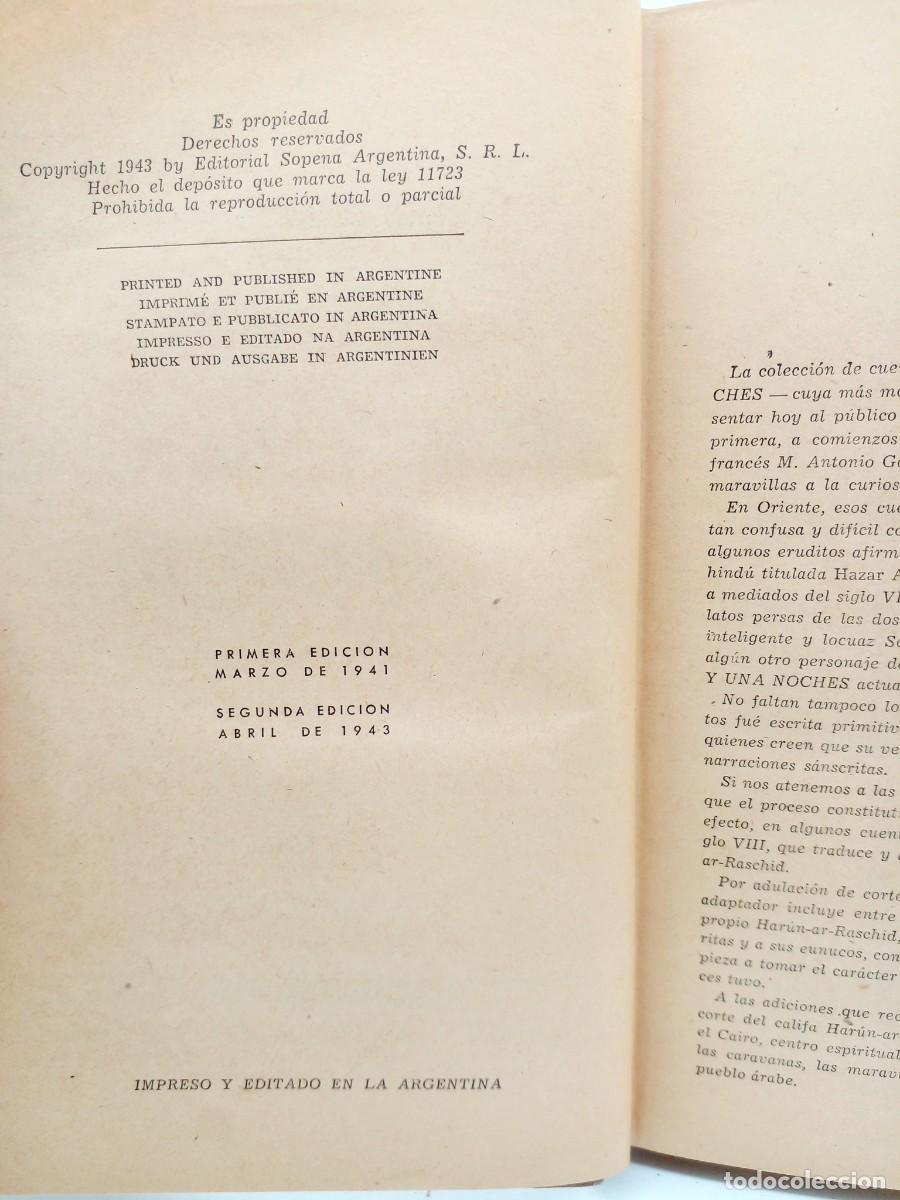 Libros de segunda mano: Las mil y una noches - Foto 3