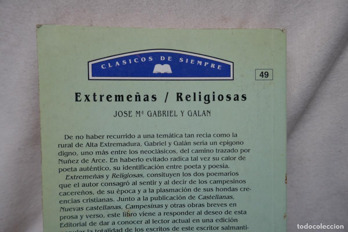Libros de segunda mano: Extreme&ntilde;as / Religiosas Gabriel Y Gal&aacute;n - Foto 11