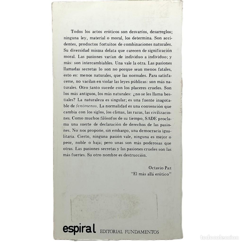 Libros de segunda mano: JULIETTE 2. Marqu&eacute;s de Sade - Foto 2