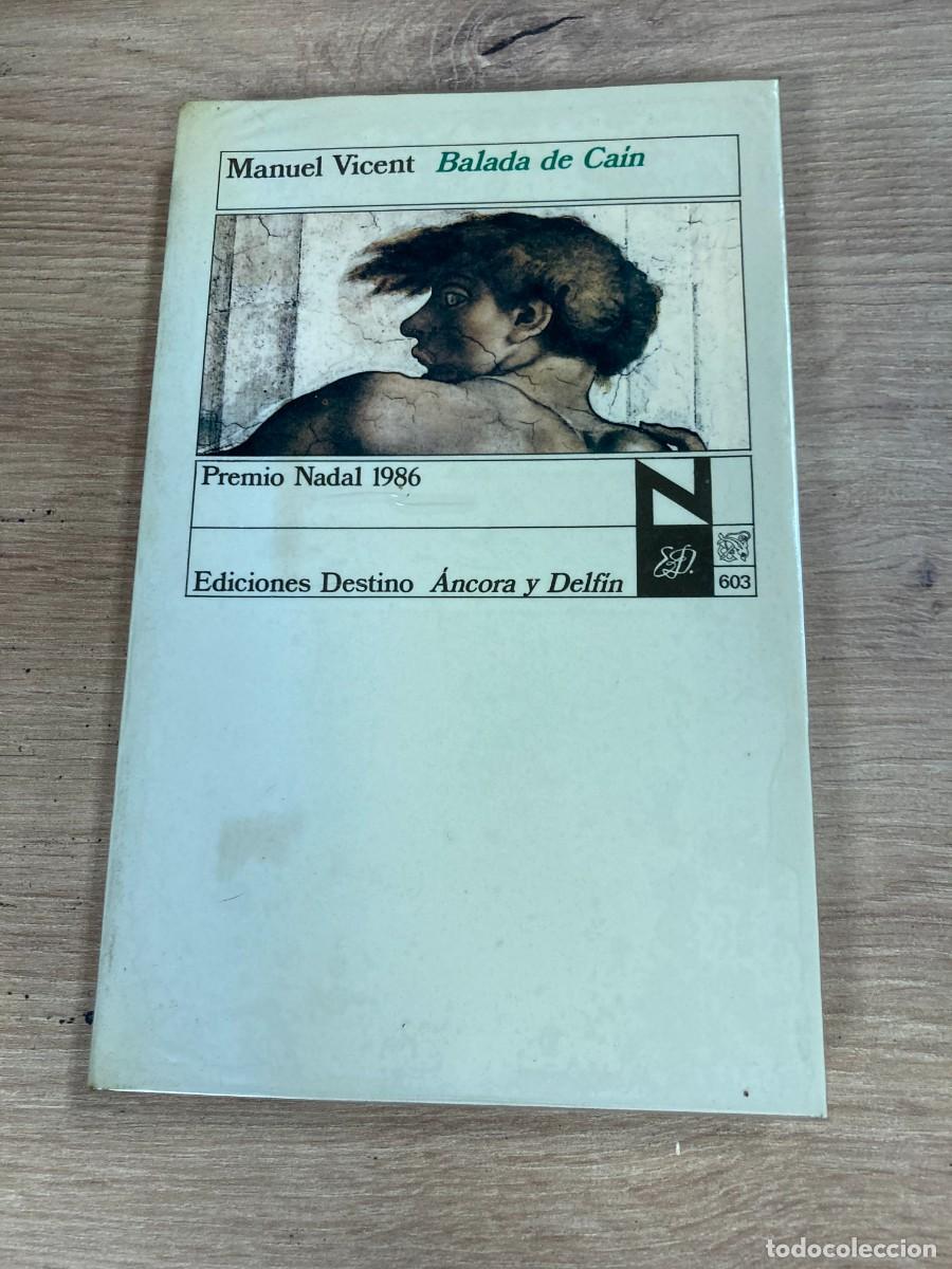 Libros de segunda mano: Balada de Ca&iacute;n Manuel Vicent - Foto 1