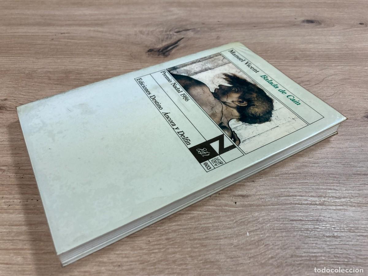 Libros de segunda mano: Balada de Ca&iacute;n Manuel Vicent - Foto 4