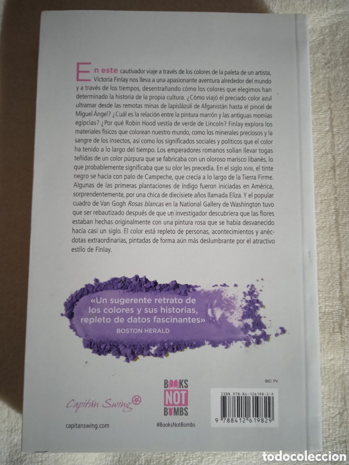 Libros de segunda mano: Libro &rdquo;Color&rdquo; Victoria Finlay - Foto 2