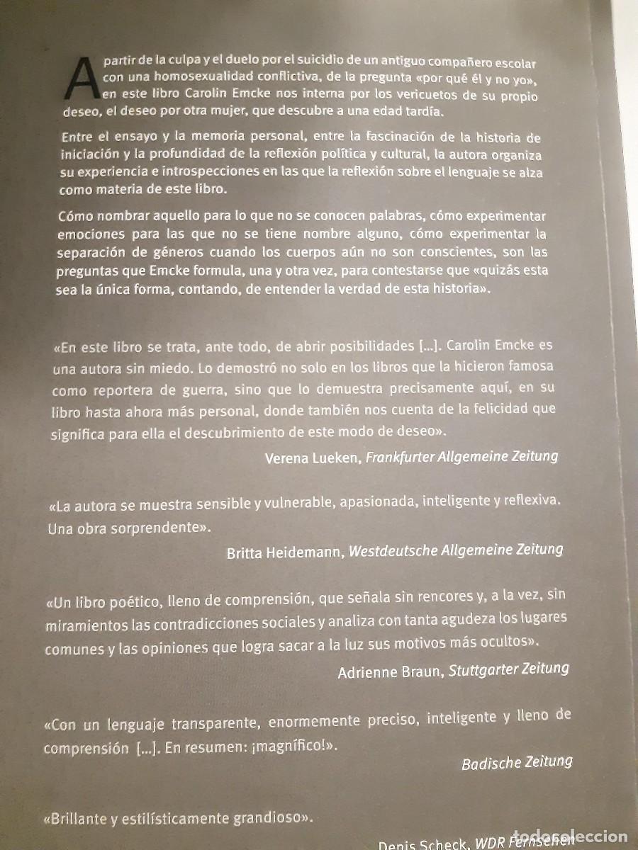 Libros de segunda mano: Modos del deseo Carolin Emcke - Foto 2