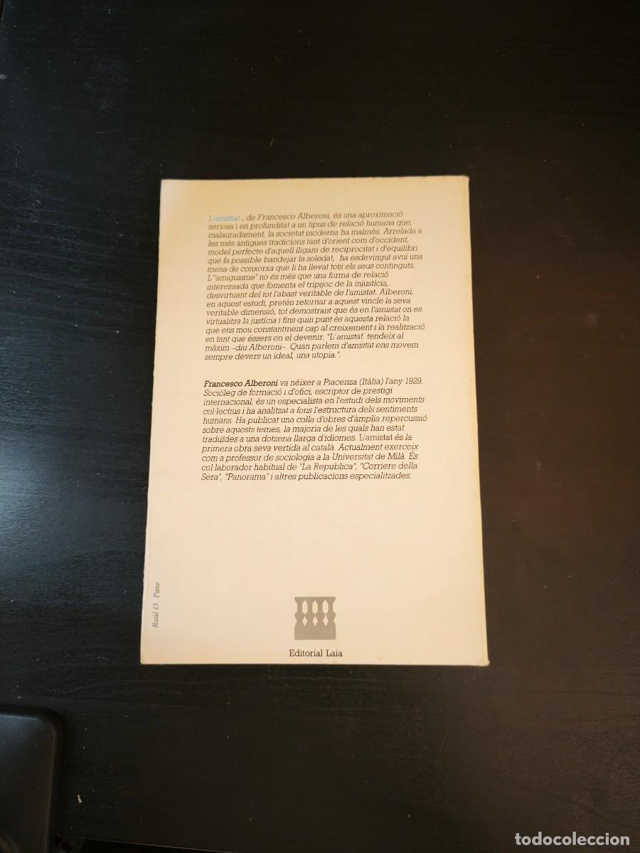 Libros de segunda mano: Lamistat - Francesco Alberoni - Foto 2
