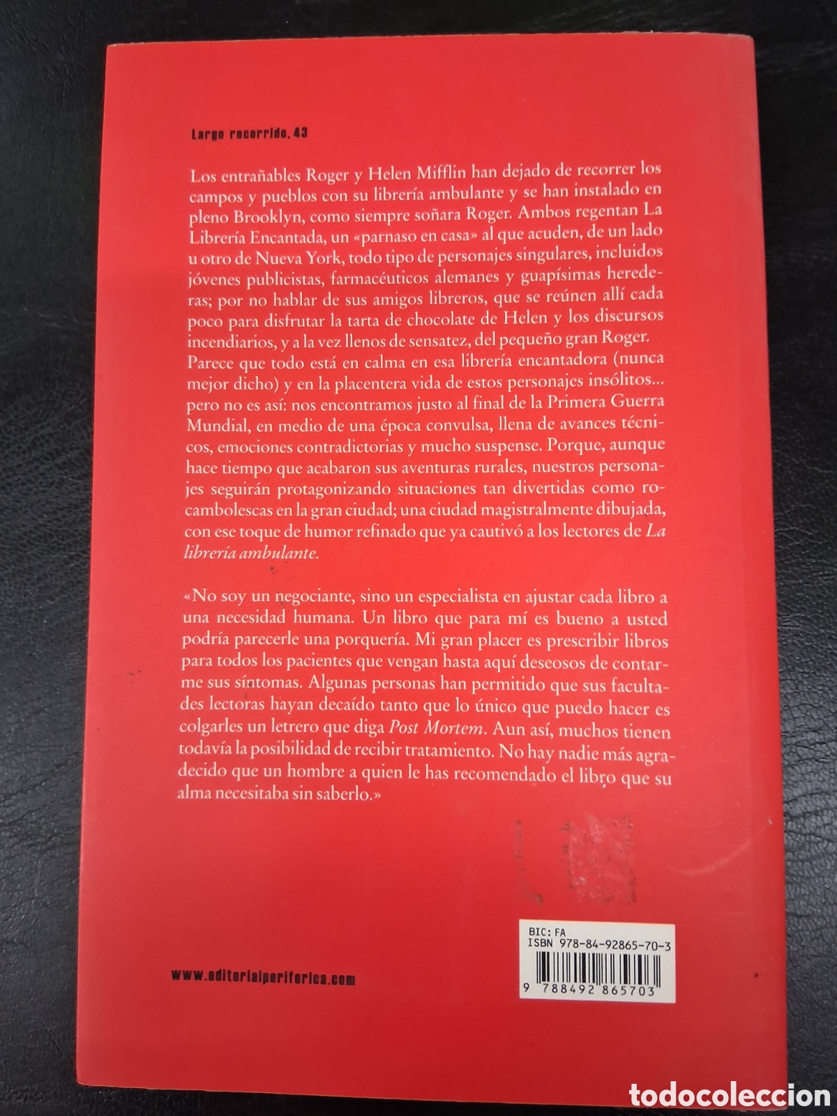 Libros de segunda mano: La librer&iacute;a encantada - Christopher Morley - Perif&eacute;rica - Foto 2