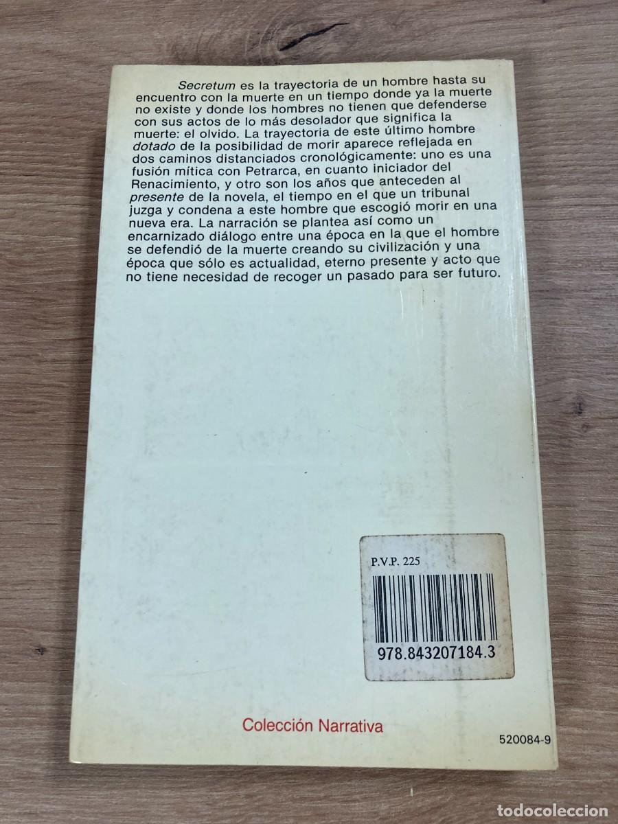 Libros de segunda mano: Secretum Antonio Prieto - Foto 2