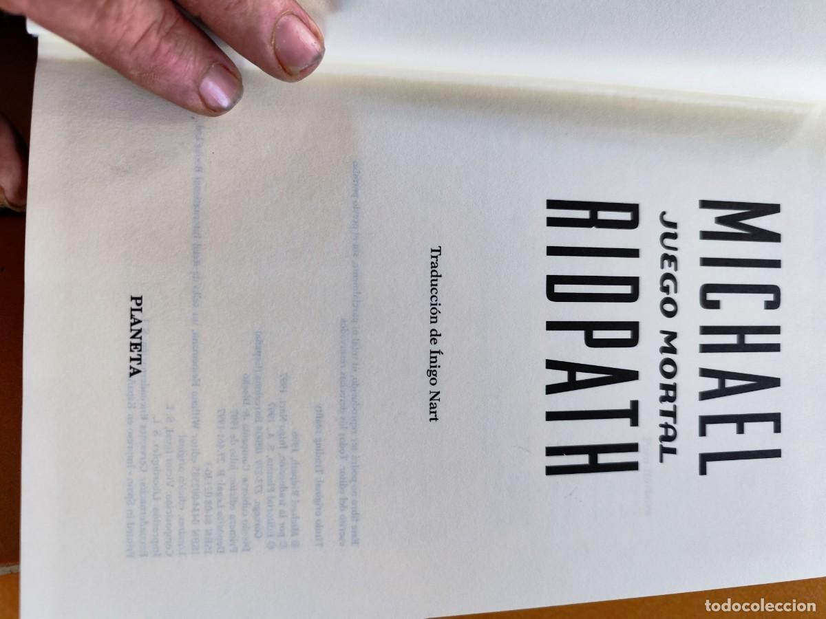 Libros de segunda mano: JUEGO MORTAL / MICHAEL RIDPATH / CJA 372 / PLANETA - Foto 8