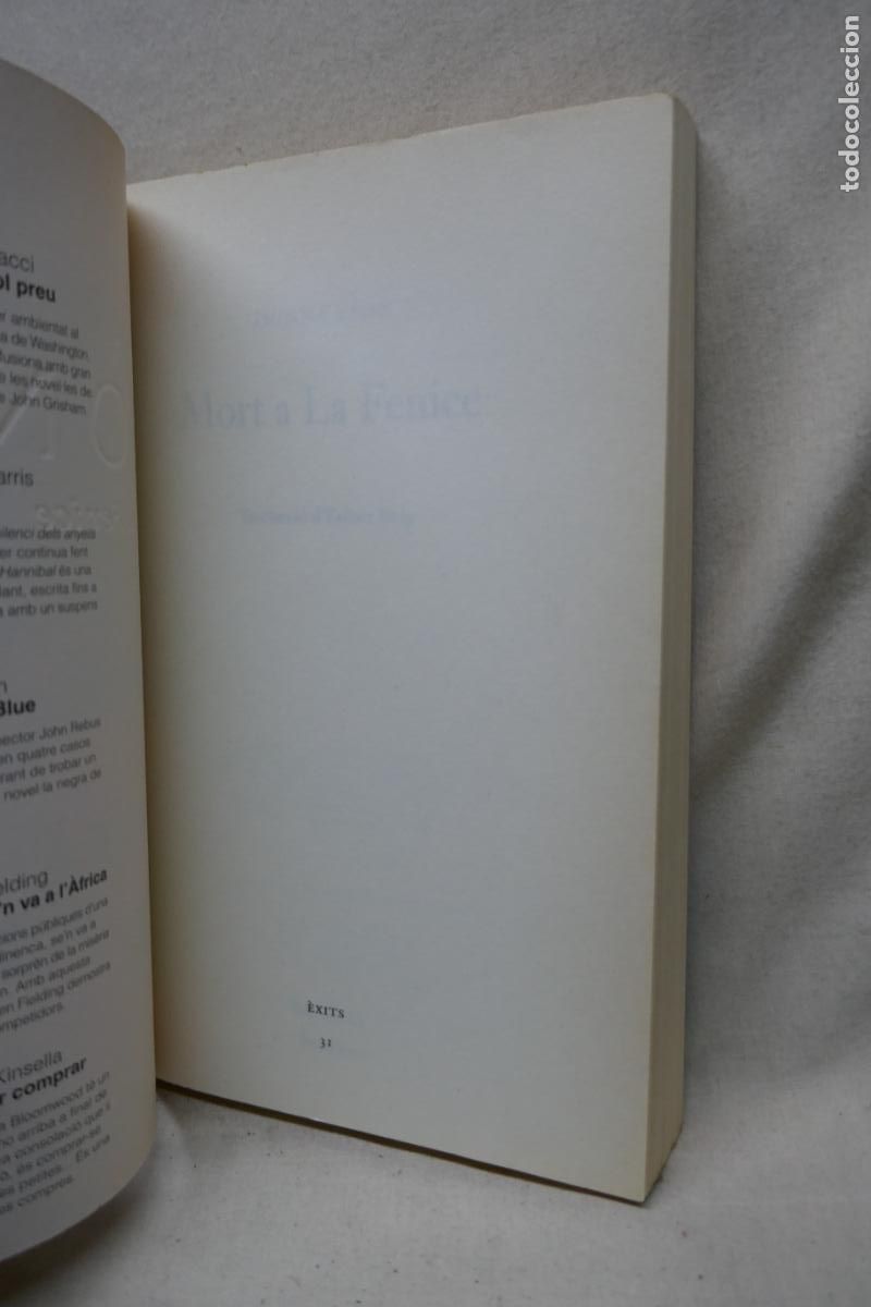 Libros de segunda mano: MORT A LA FENICE - DONNA LEON - EDICIONES 62 (EN CATALAN) - Foto 4