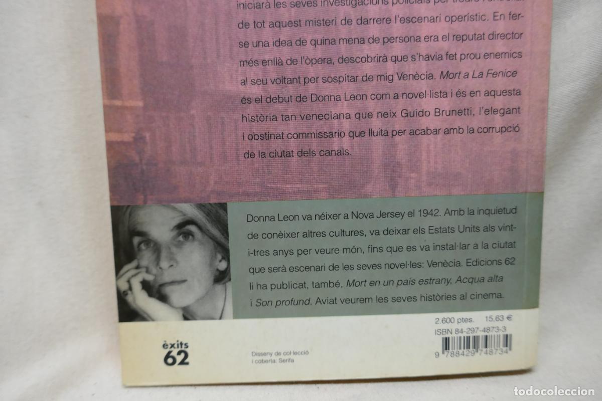 Libros de segunda mano: MORT A LA FENICE - DONNA LEON - EDICIONES 62 (EN CATALAN) - Foto 13