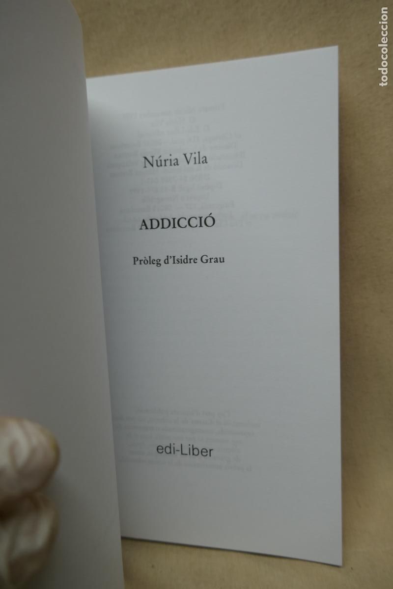 Libros de segunda mano: Adicci&oacute; - Nuria Vila (EN CATALAN) - Foto 7