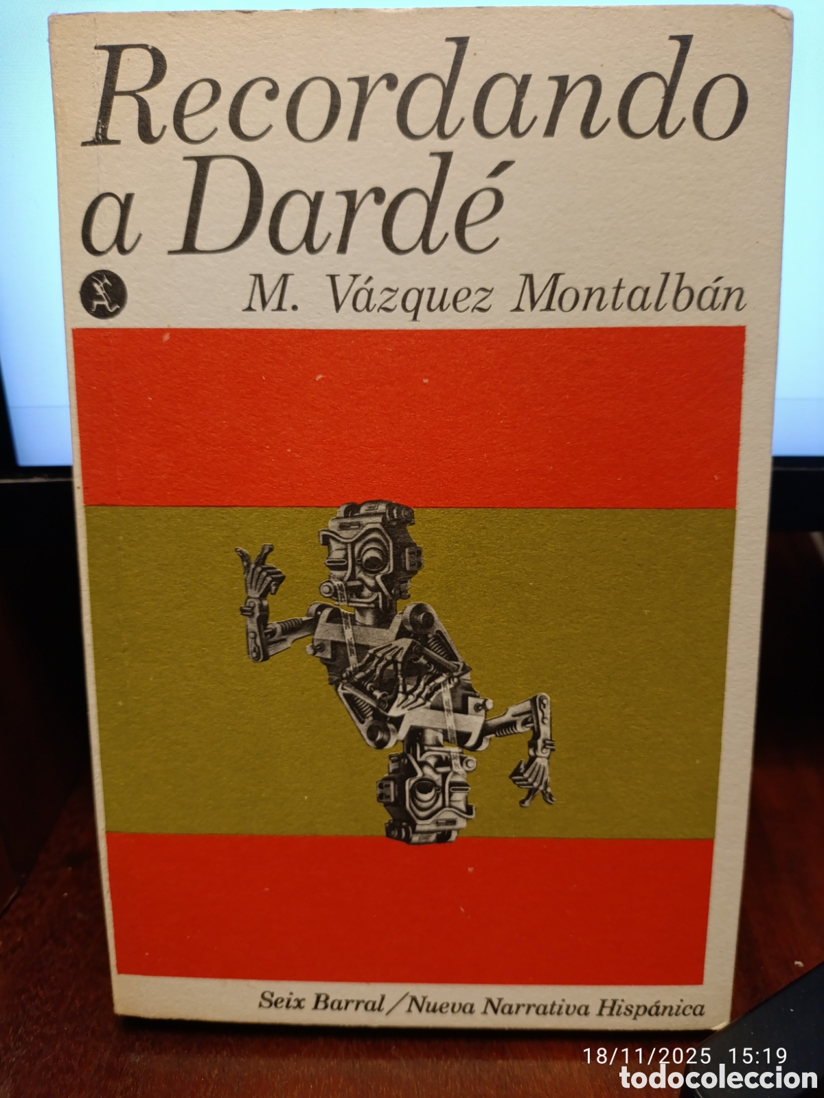 Libros de segunda mano: Recordando a Darde. M V&aacute;zquez Montalb&aacute;n - Foto 1